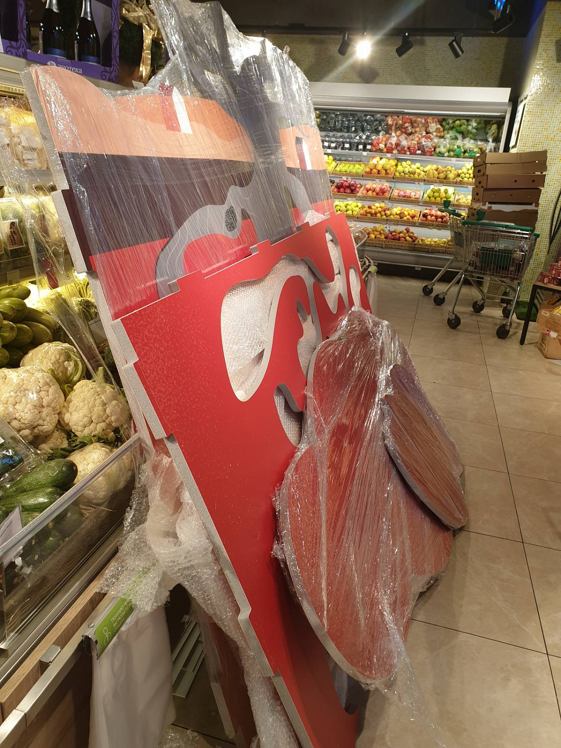 Печать на сэндвич панеле